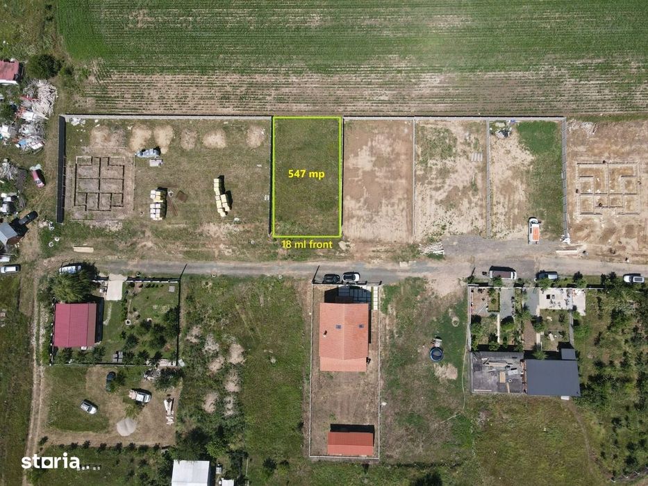 Teren ideal pentru casa – Moșnița Nouă | 547 mp | Comision 0%
