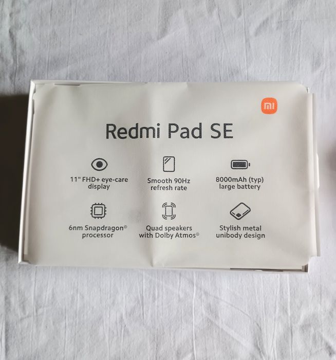 Redmi Pad SE 8GB ram / 256gb rom - cutie + încărcător + folie aplicată