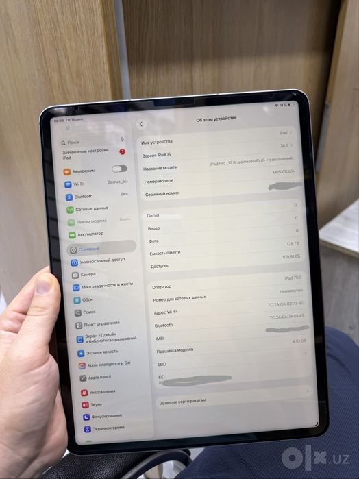 ipad pro m2 128gb simkartalik