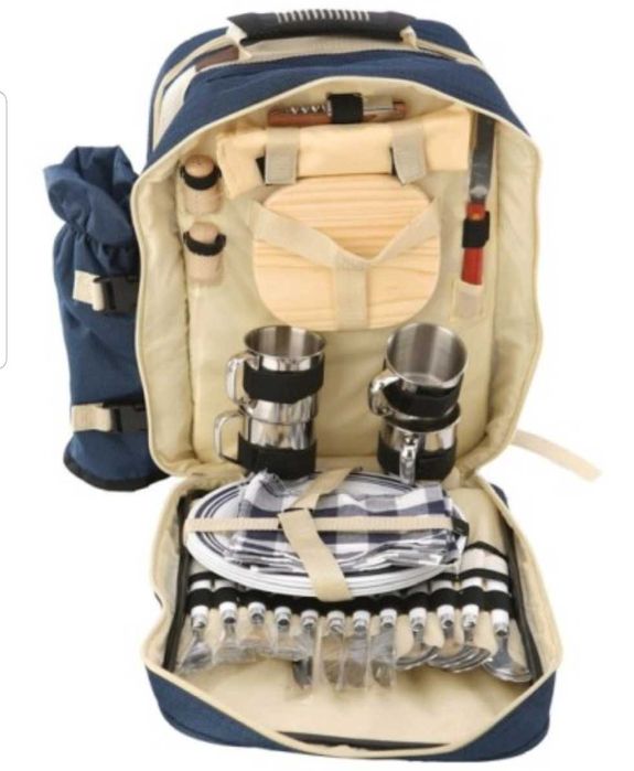 Комплект Прибори за Пикник в раница piknik