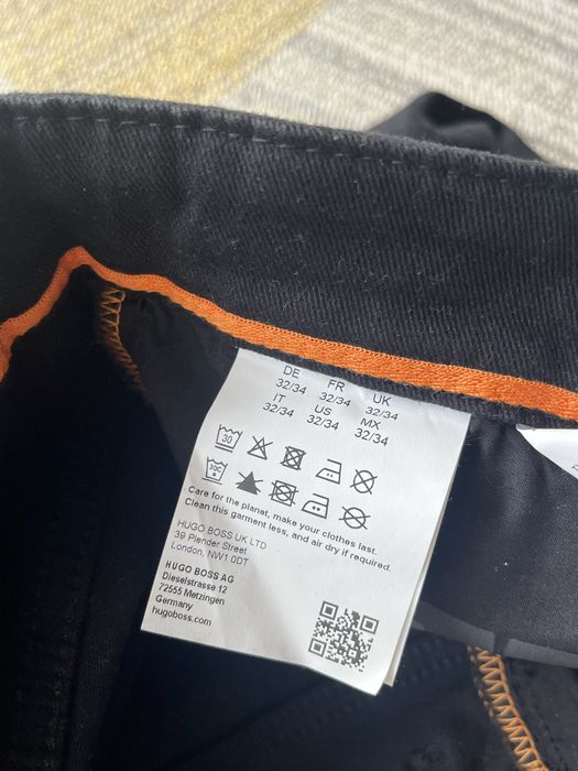 Hugo Boss : Re Maine Stretch  Denim - НОВИ размер 33/34 Оригинал