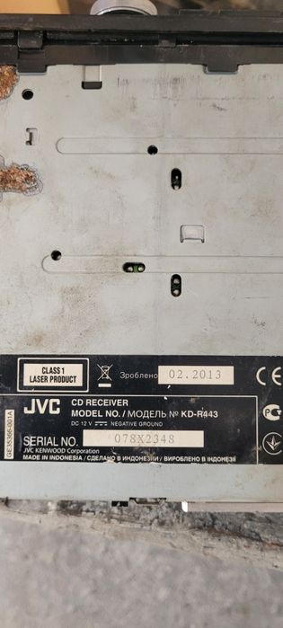 Автомагнитола JVC