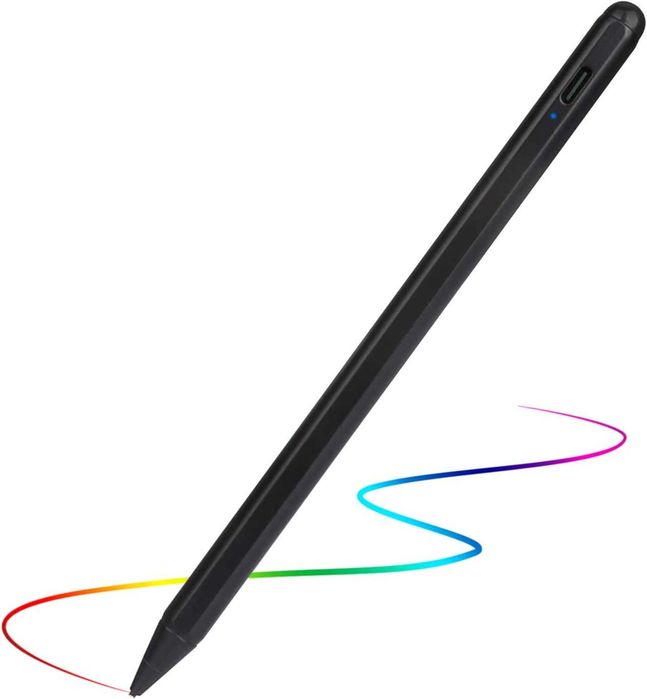 Stylus Активна писалка за сензорен екран с 1,5 мм,LED инд+5 накрайника