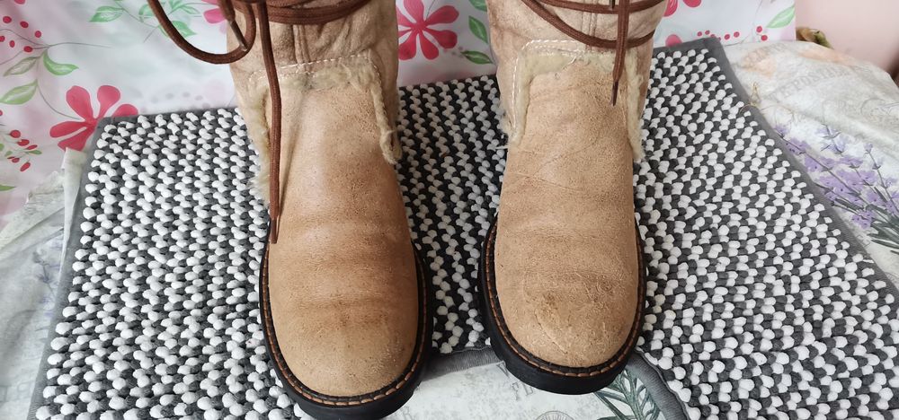 Ботуши Marc 36 н. Естествена кожа, велур