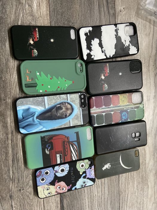 11 huse ce telefon samsung si 2 folii de protectie