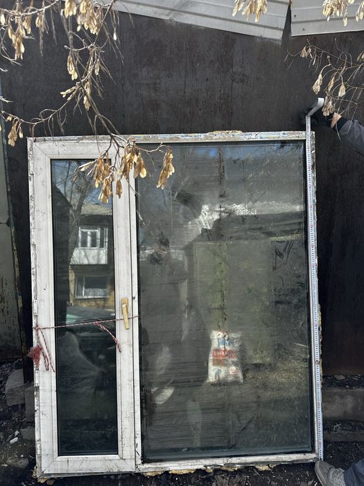 Пластиковое окно б/у