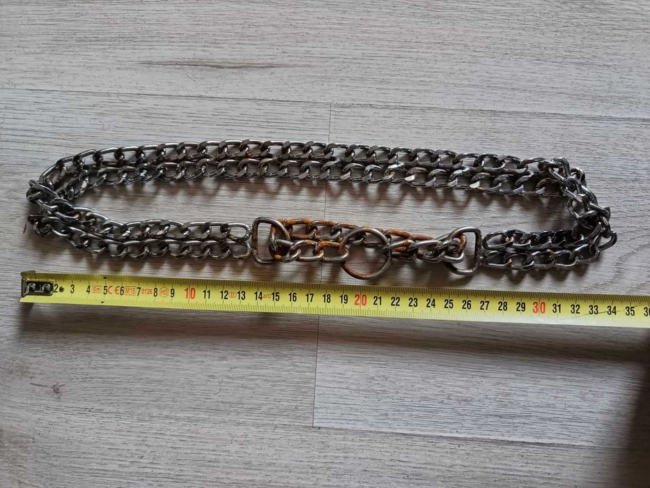 Pet Expert Zgarda Lant Dublu 60 cm