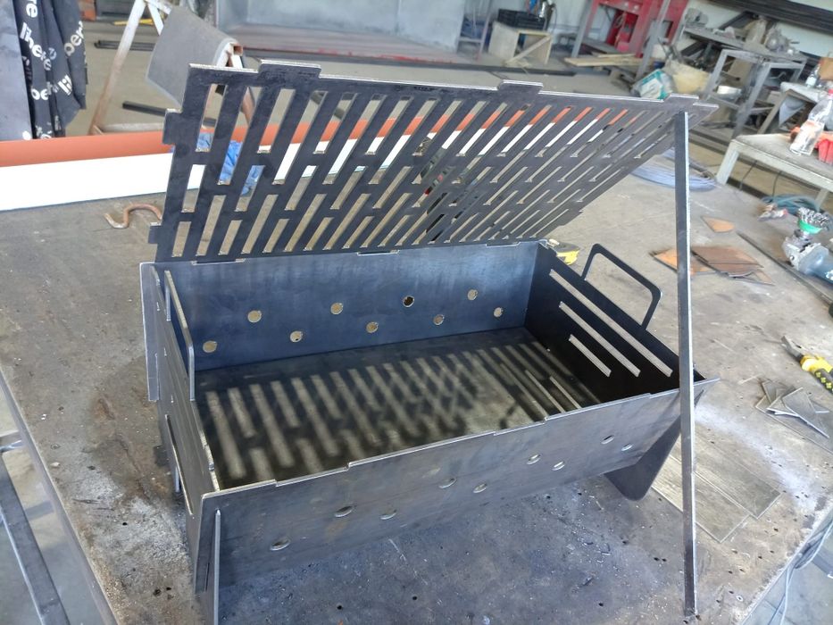 Gratar de gradina modular