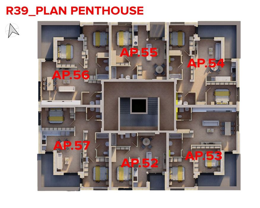 Deasupra orașului: Penthouse-ul tău în ARED City