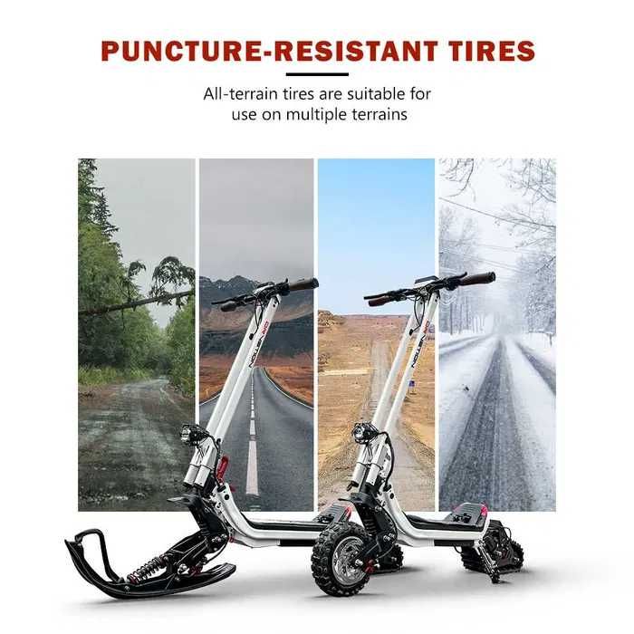 Електрически снежен скутер G63-DIY за всички терени, 1500W,48V/20.8AH