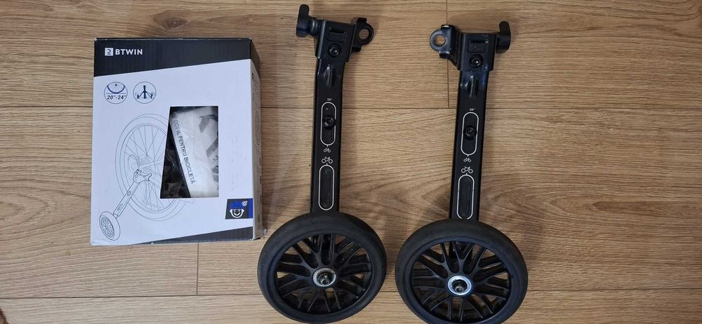 Roţi ajutătoare bicicletă copii 20"/24" BTWIN