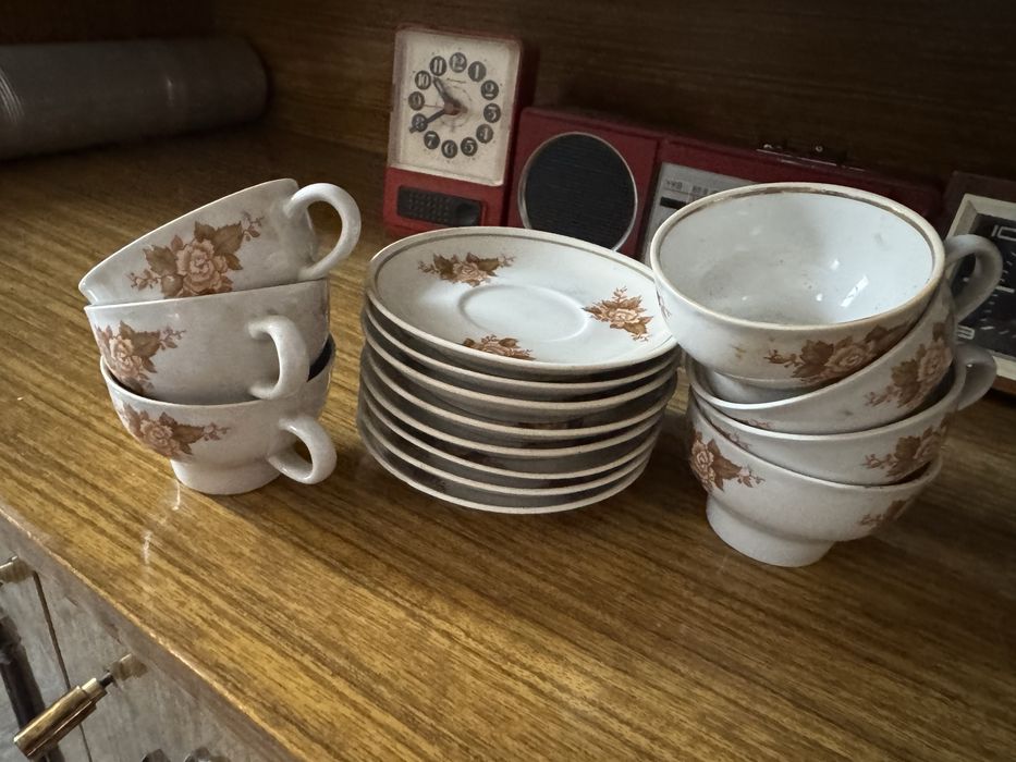 Кофейный набор, фарфор! СССР