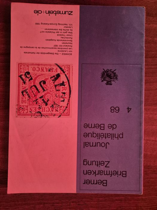 Vand colectia 1968 revista elvetiana filatelica