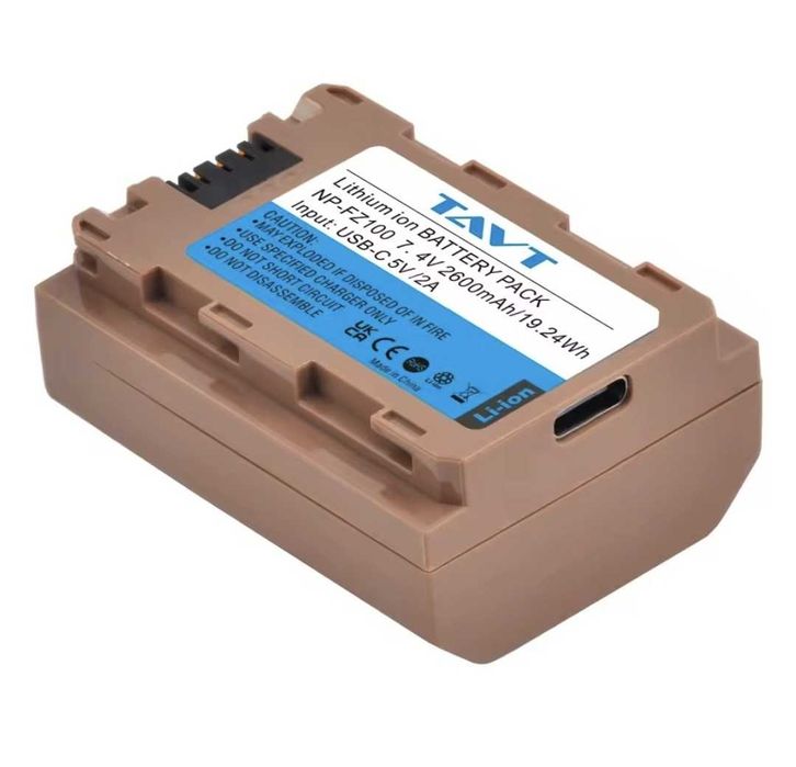 Acumulator NP-FZ100 USB baterie Sony A7III A7IV A7R4 A7R3 incarcator