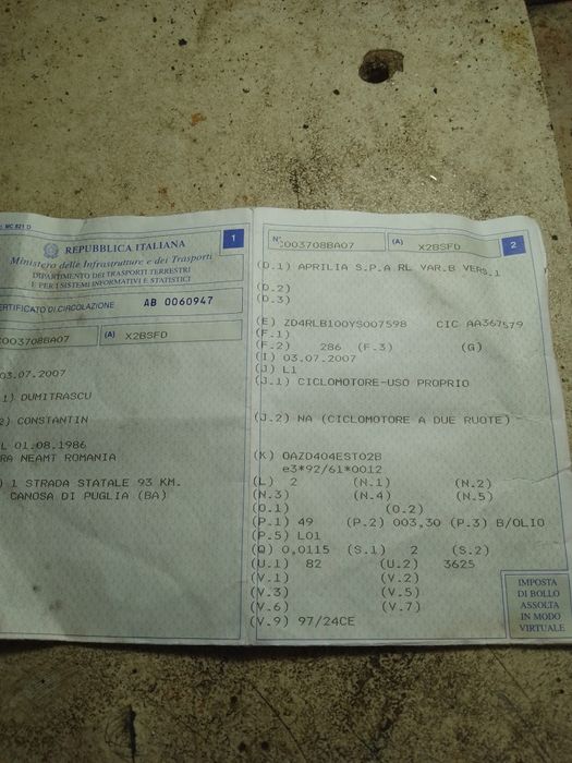 Motor scuter de vanzare