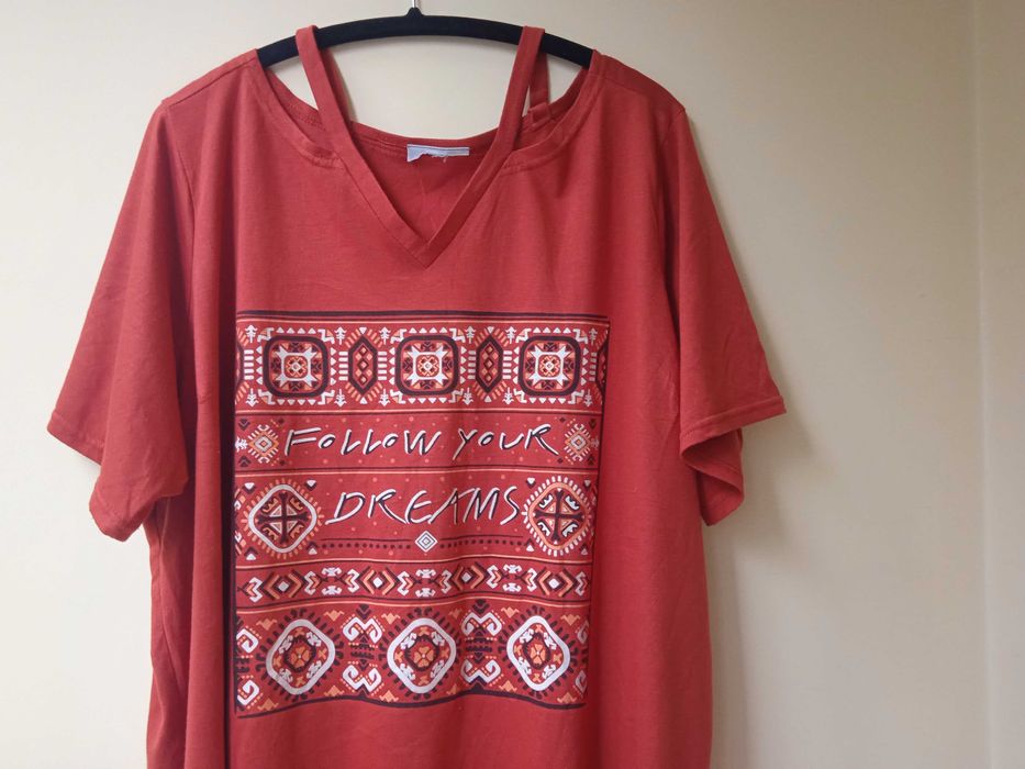 Голям Размер Дамска Тениска 3XL