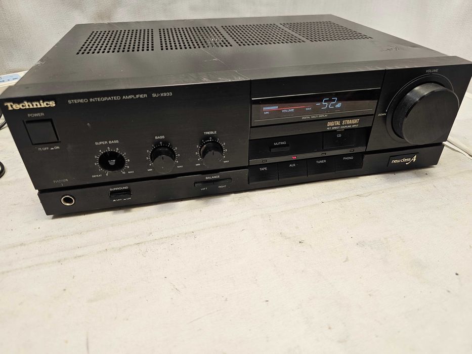 Amplificator Technics SU-X933 Stereo New Class A | Stație Audio, Phono, 330W, Japonia