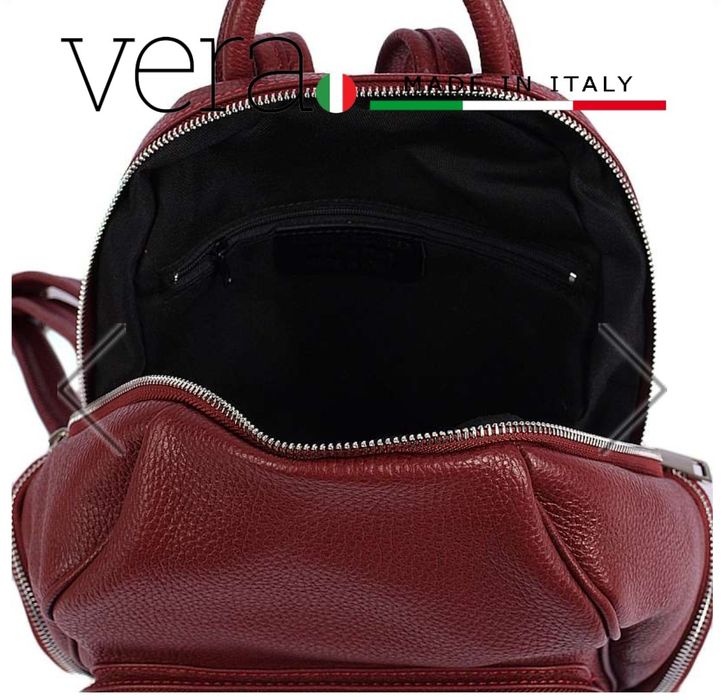 Дамска раница естествена кожа