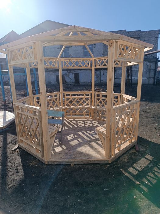 беседки из дерева