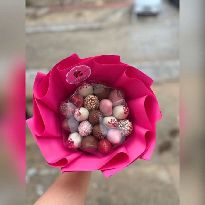 клубника в шоколаде