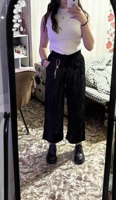 Брюки палаццо новые