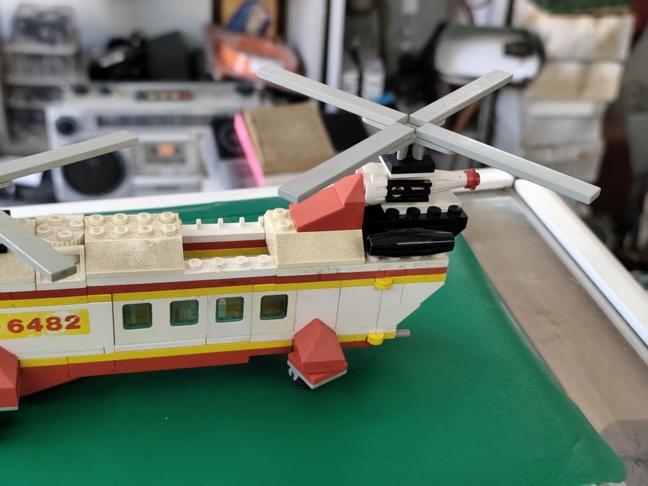 Лего 6482 lego rescue helicopter 1989 г