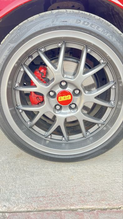 Jante model BBS 5x112 18 cu anvelope ca noi