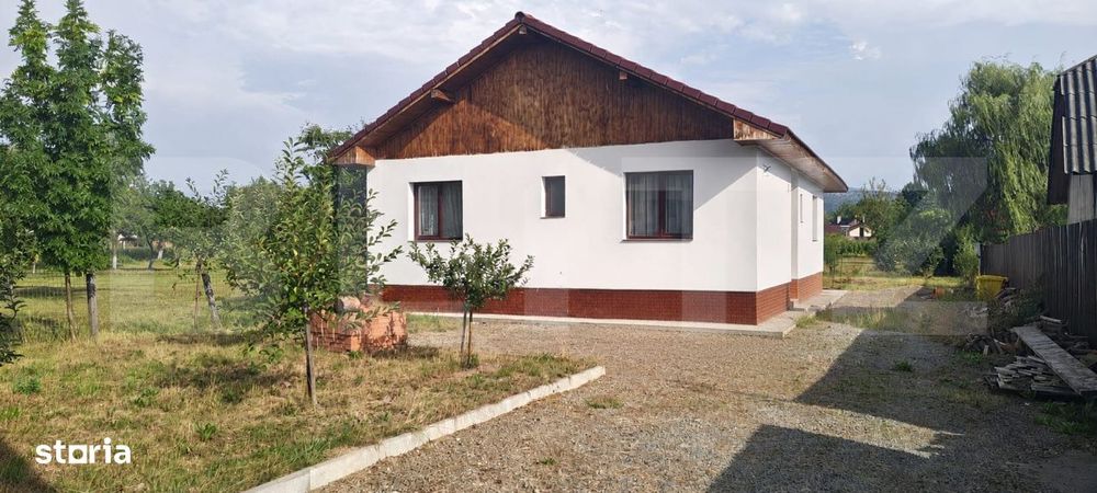 Casa individuala, 120 mp, teren, 700 mp, la doar 18 km de Bistrita