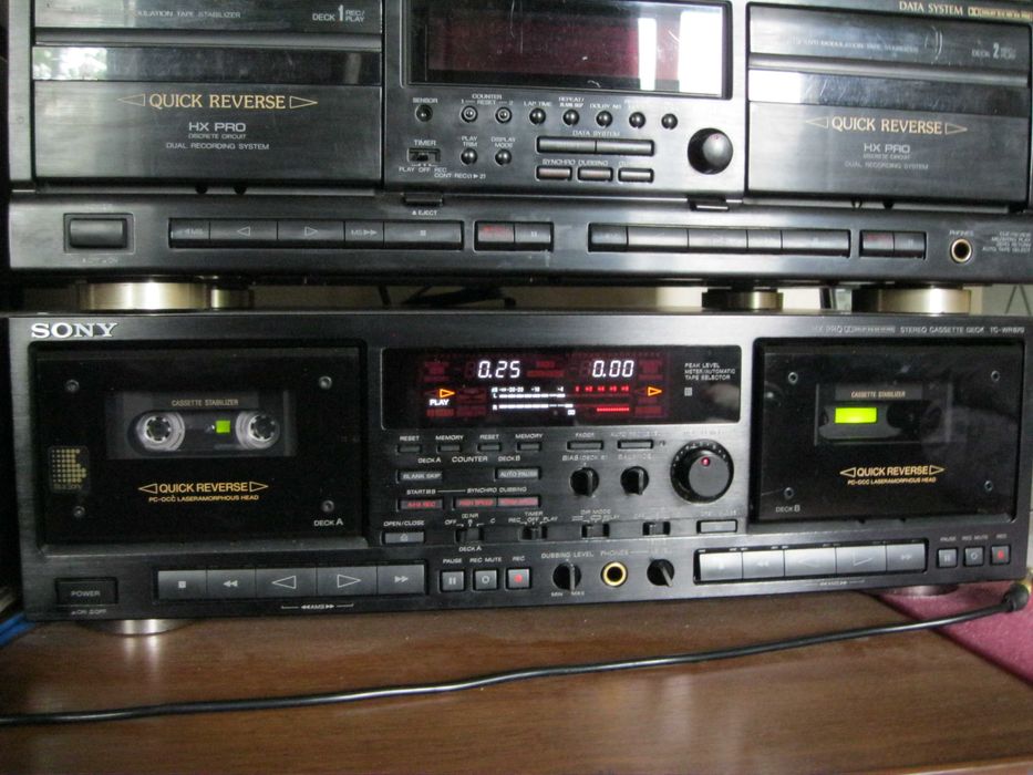 SONY stereo cassette deck TC - WR 870