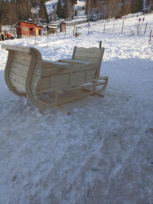 De vînzare sanie făcută din lemn de mesteacan mai multe detalii la tel