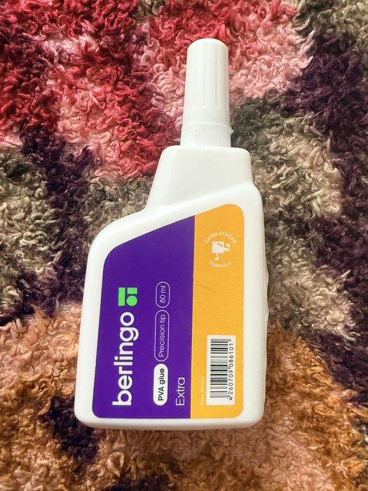Клей ПВА Berlingo, экстрасильный, 80мл