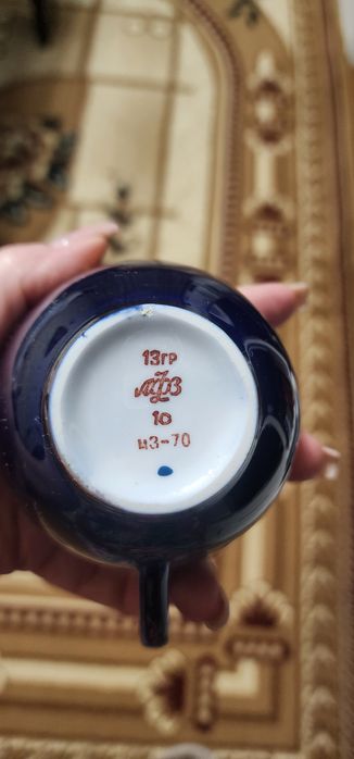 Чайный фарфоровый  сервиз