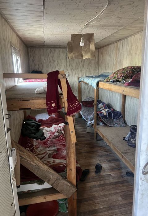 Контейнер домик сотилади кровати бор