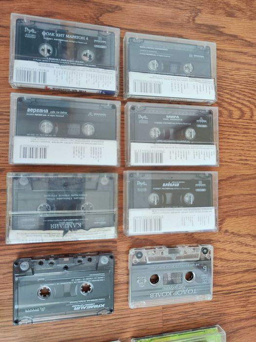 Аудиокасети с музика Planeta Payner, Vesna Zmijanac и Тодор Колев