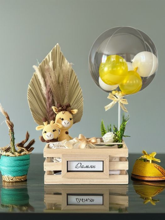 Торти от памперси и бебешки гардеробчета