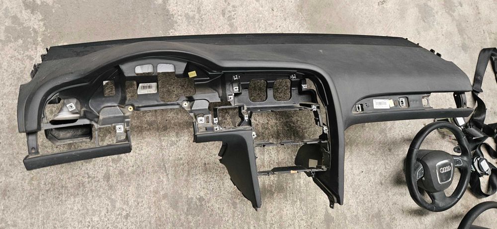 Kit airbag Audi A6 C6 4F plansa cu airbag + centuri + airbag volan