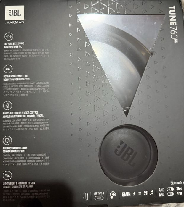 Наушники JBL Tune 760NC