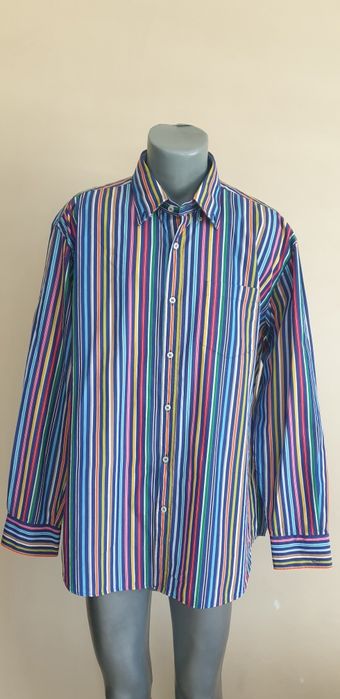 Paul & Shark Cotton  Mens Size 44  / XL ОРИГИНАЛ! МЪЖКА РИЗА!