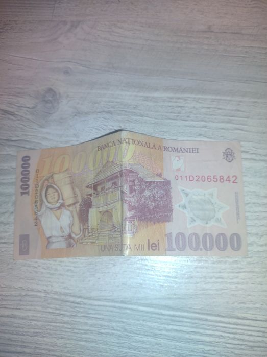 Bancnotă de 100.000 de lei