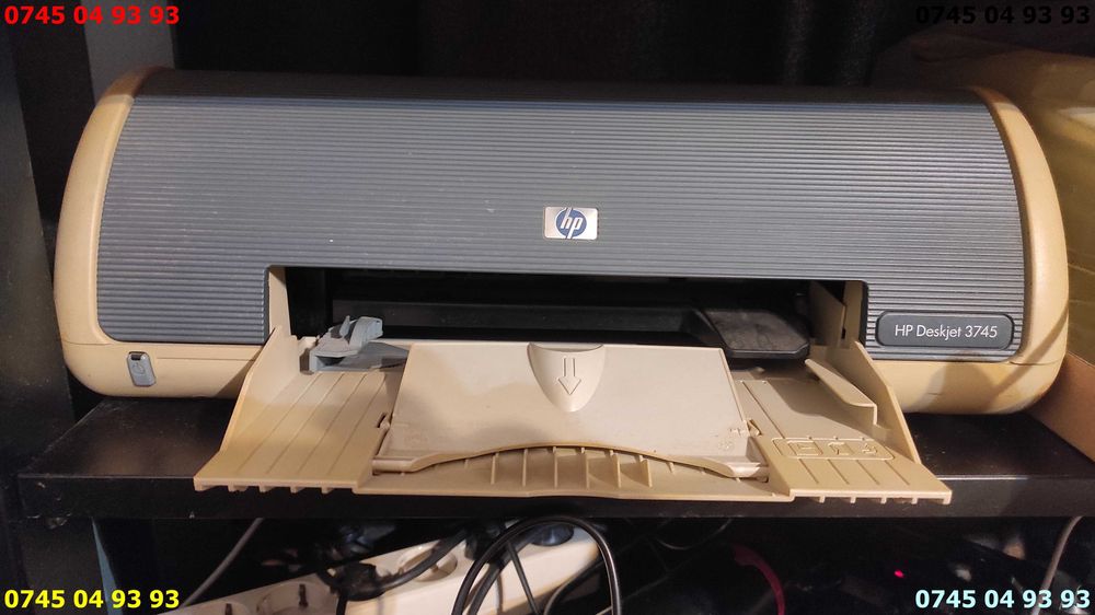 imprimanta ieftina hp deskjet 3745 cartus negru plin se poate proba