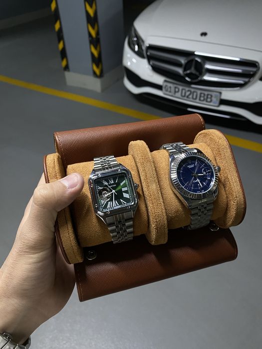 Cartier va Rolex Date Just Qol soatlari