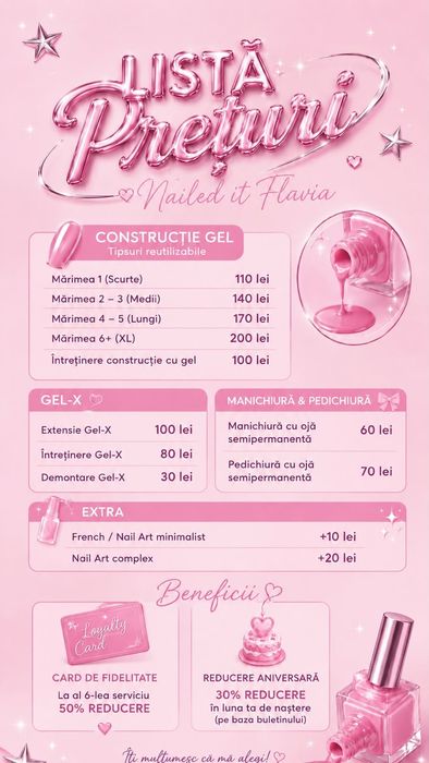Construcție Gel | Manichiură Semipermanentă | Gel-X | SECTOR 6, BUCUREȘTI