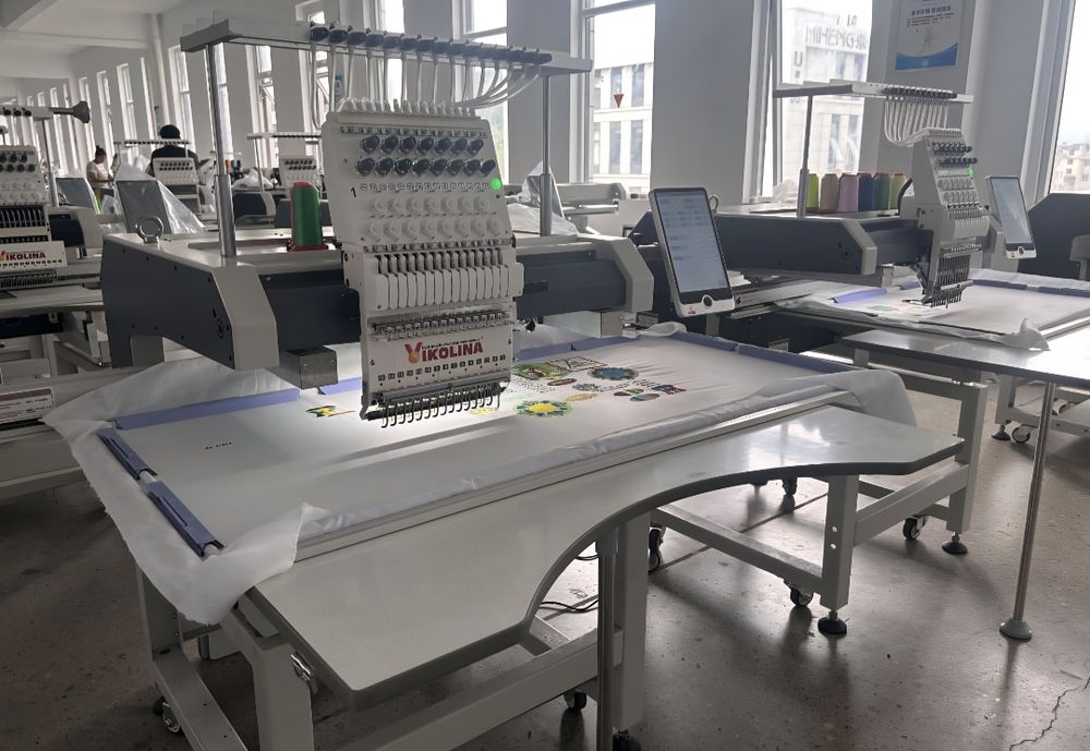 Бродировъчна машина Едноглава 1250 Х 550 Нов модел