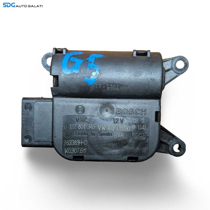Motoras Reglaj Grila Clapeta Clapete Aeroterma Audi A3 8P 2008 - 2013 Cod 983389H 1K0907511 [L9067]