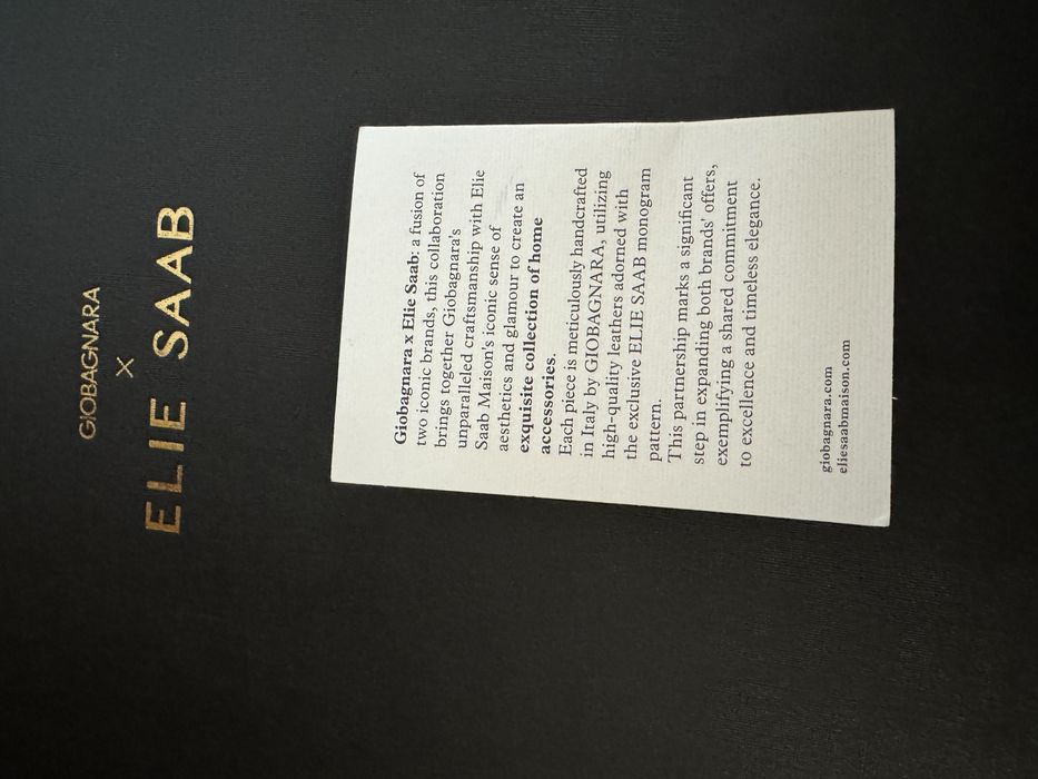 Tava piele Elie Saab - Giobagnara