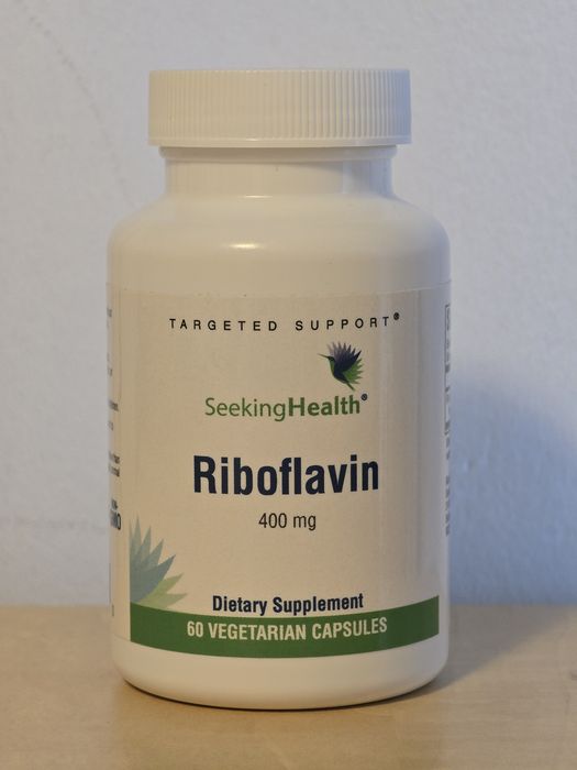 Supliment alimentar Seeking Health Riboflavin vitamina B2 60 capsule