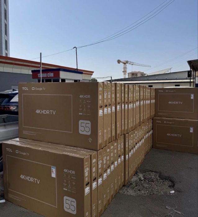 Новогодний скидка!!! телевизор TCL-55 smart 4K доставка бесплатно