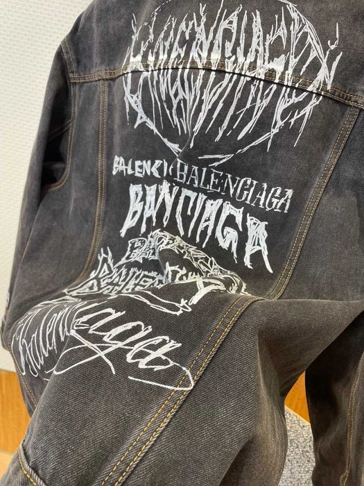 Geaca de blugi Balenciaga Premium