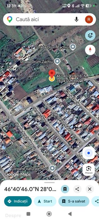Teren intravilan în Huși, cartier Dric