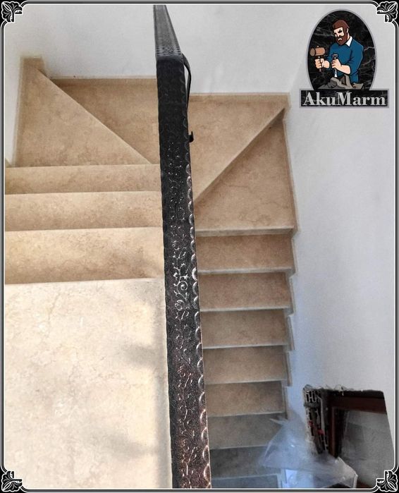 Marmura granit si travertin / scari glafuri blaturi paviment pervaze